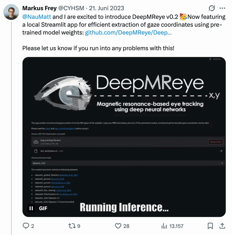 DeepMReye